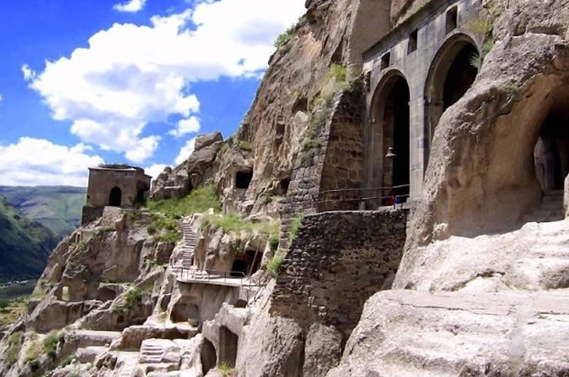 Vardzia rock-hewn city (XII c. AD)